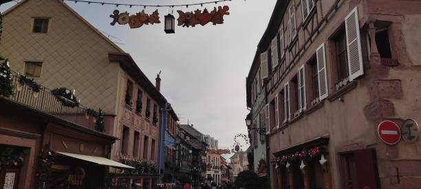 istock Christmas decoration in Ribeauville 1489188376