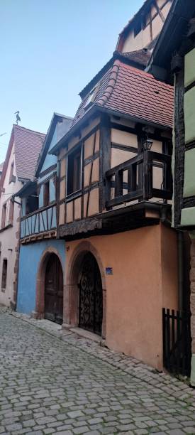 istock Coloured houses in Riquewhir 1489191337