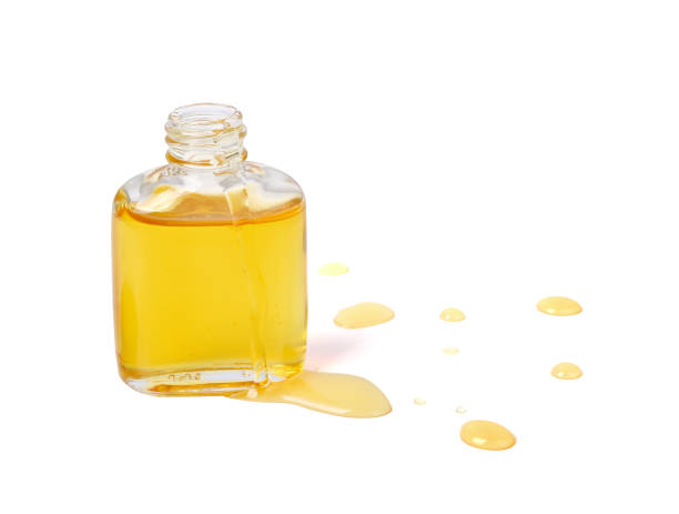 istock Bottle of honney on white background. 1489192645