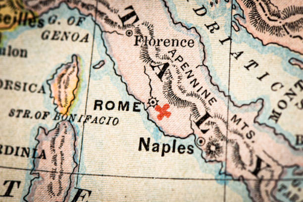 Campania Before Rome Map 1,400+ Map Of Campania Italy Stock Photos, Pictures & Royalty-Free ...