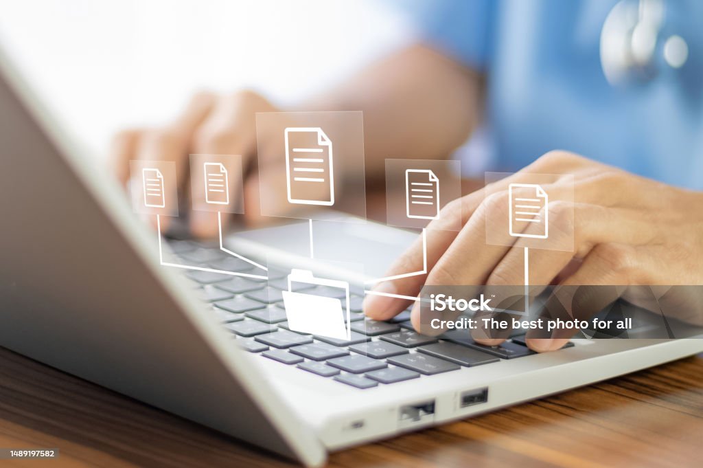Dms Folder Document Management System Dms Folder File Data Management Or Data ...