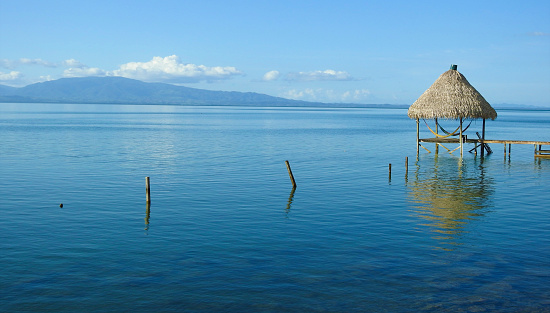Panoramic of Lake Izabal, Guatemala