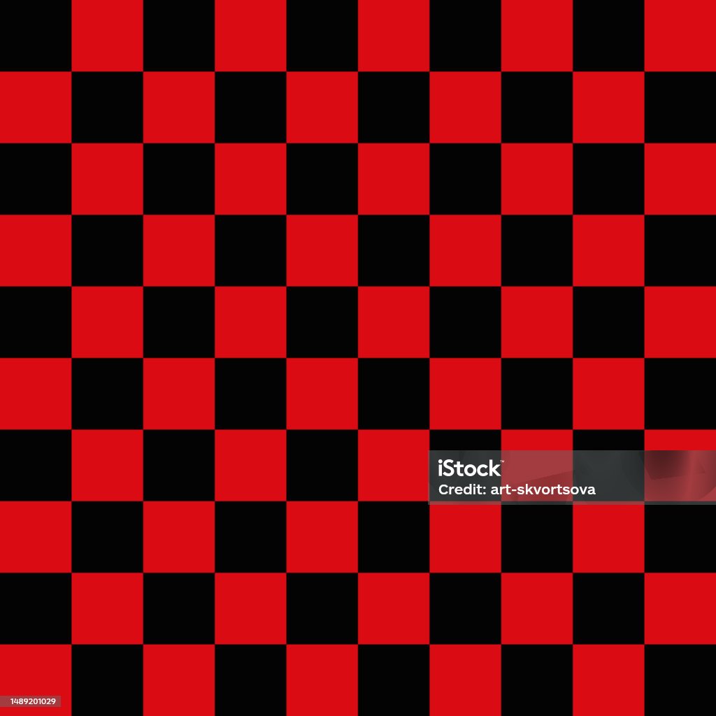 Checkerboard Pattern Objects Checkerboard Pattern Seamless Background With Swatches Stock ...