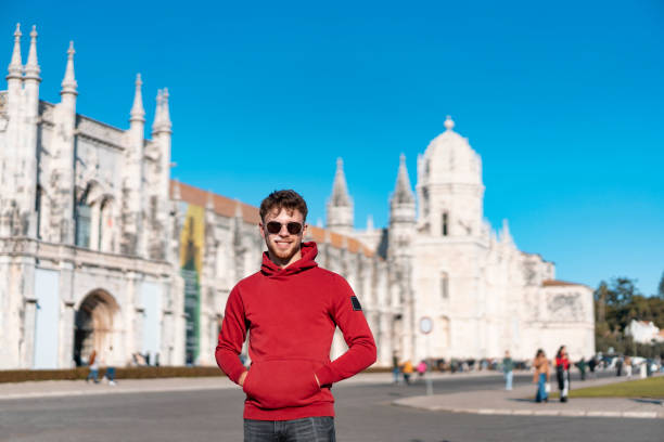 istock Tourist at Jeronimos Monastery in Portugal 1489207344