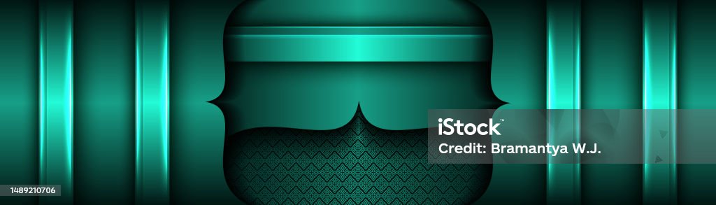 Polygonal Dark Green Overlay Layers Geometric Background Exclusive