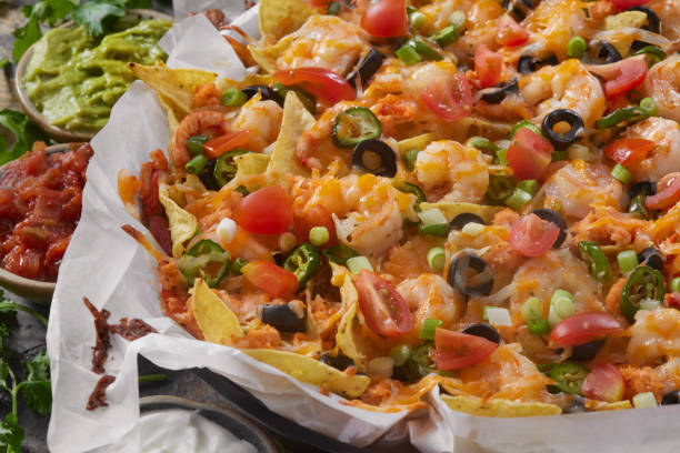 istock Shrimp and Lobster Nachos 1489218303