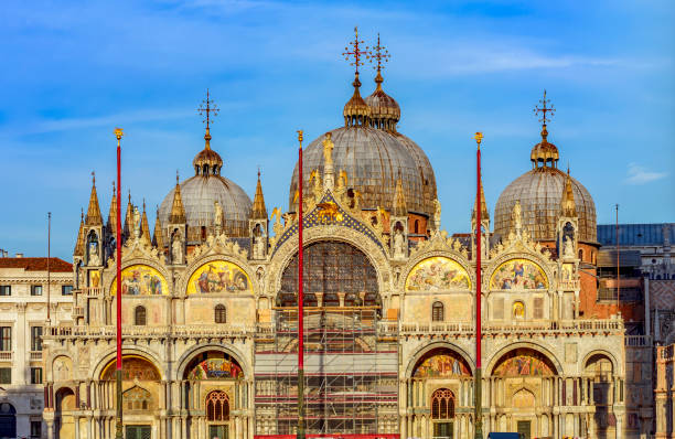 istock San Marco square with St. Mark's basilica in Venice, Italy 1489227909