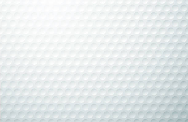 Golf ball textured poster background vector art illustration