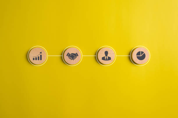 istock Businessman with business goal and planning project target 1489236837