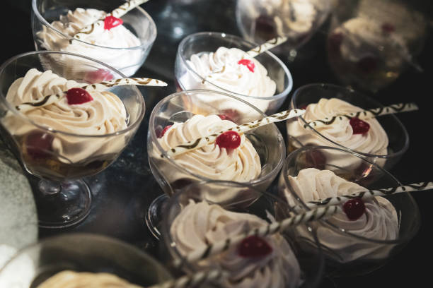 istock Muffins with berries and butter cream 1489242910