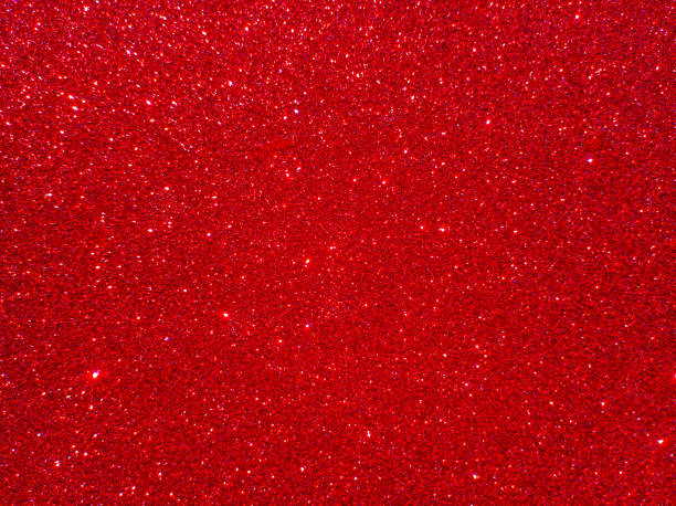 istock Red giltter texture christmas abstract background 1489244455
