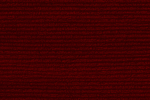 Abstract realistic fabric background texture. Red fabric cloth background texture. Red cloth background. woven texture in red. Texture of red christmas fabric. Fabric background for graphic design, Photo
