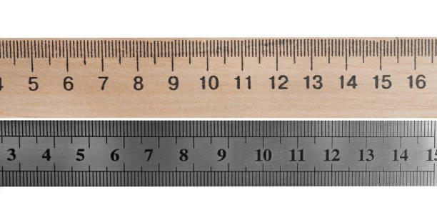 istock Different rulers isolated on white, top view 1489248300