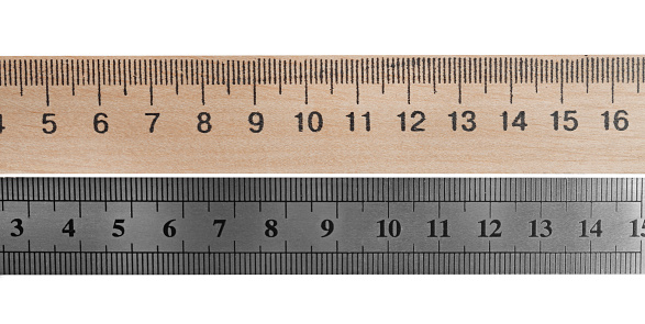 A 12 inch engineer's steel rule with subdivisions down to a hundredth of an inch (10 thou). For the mertic version see:-