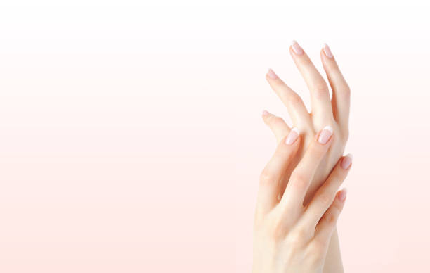 istock Closeup image of beautiful woman's hands 1489249799