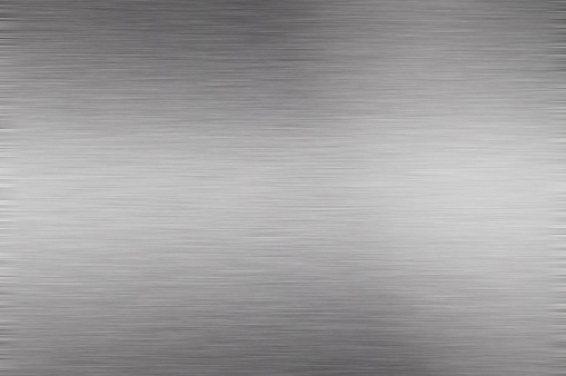 Stainless steel texture metal background. Polished metal texture, shiny steel banner. Gray metal for abstract background. High res image of Shiny steel. Metal texture background.