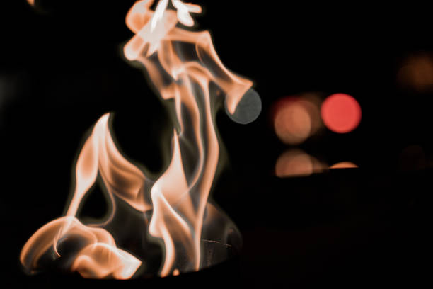 Fire flames texture abstract background
