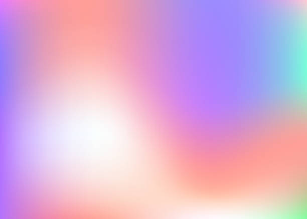 istock Holographic Texture. Blue Shiny Gradient. Hologram Background. Minimal Light. Cosmos Paper. Metal Surface. Soft Futuristic Invitation. Pearlescent Gradient. Purple Holographic Texture 1489257101
