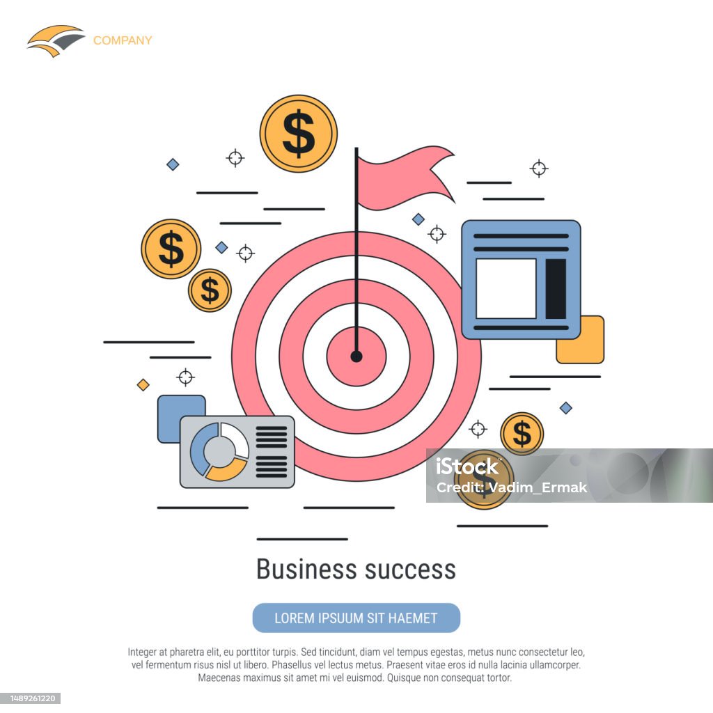 Successes Vector Business Success Vector Concept Stock Illustration - Download Image Now ...