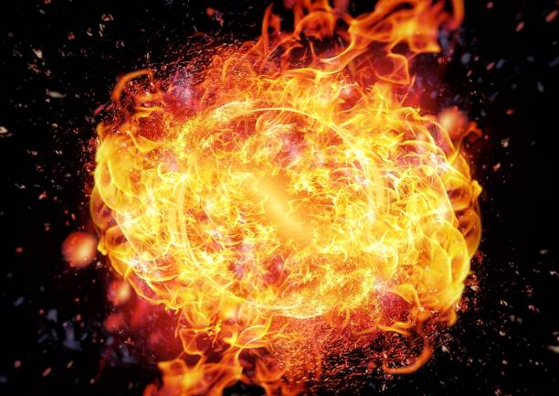 istock 3d illustration of abstract fire vortex 1489273446