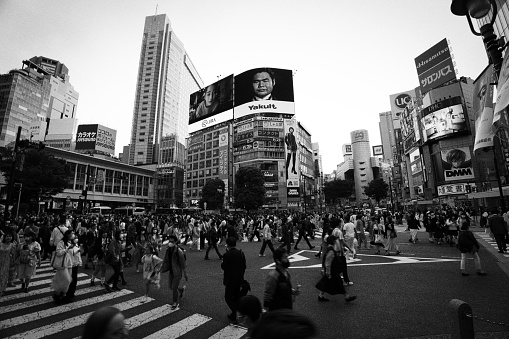 Shibuya Scramble crossing