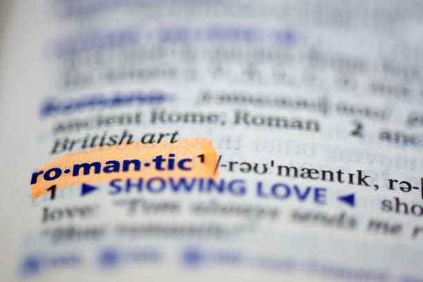 istock Close-up of word 