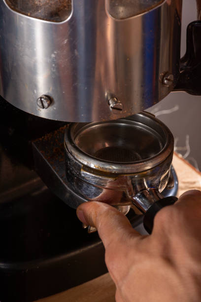 istock coffee maker machine making espresso and cappuccino , colombian coffee 1489304476