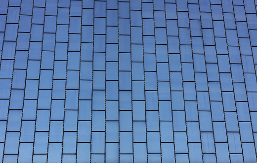 The square window pattern looks aesthetic