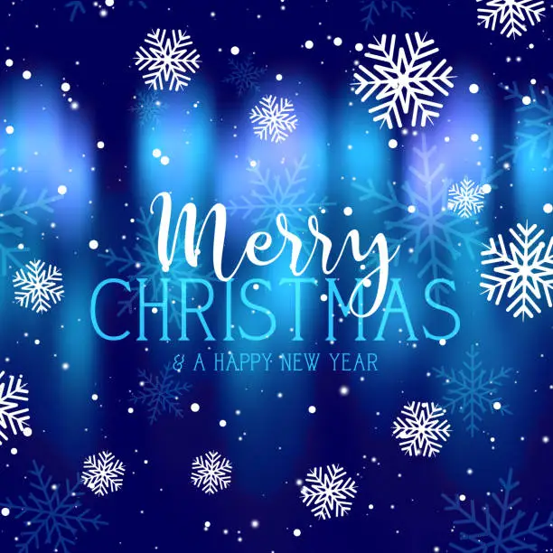 Vector illustration of Merry Christmas background