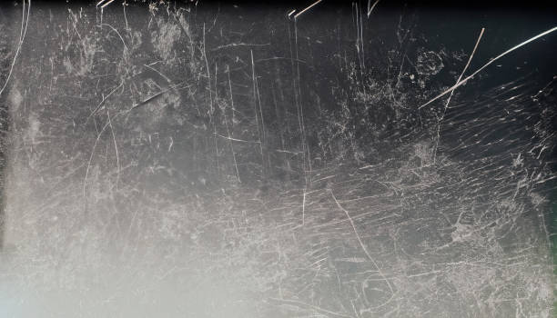 istock Broken Glass Texture with Shattered Aged Window and Dust Scratches, Providing a Grungy Abstract Wallpaper, Abstract Background, Rough Brush Strokes, Backgrounds, Versatile Wallpaper, 1489329466