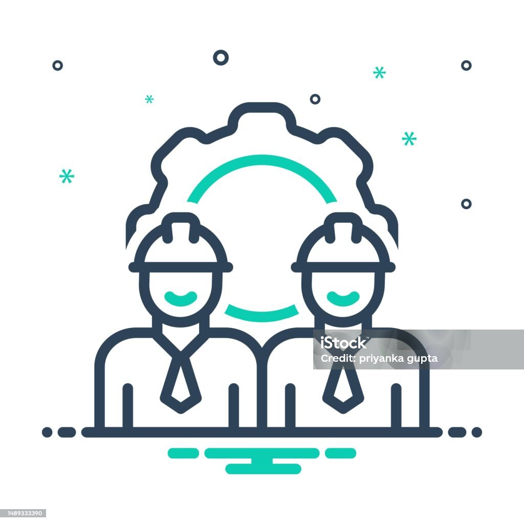 Workforce Labor Pool Workforce Labor Pool Stock Illustration - Download Image Now - Employee ...