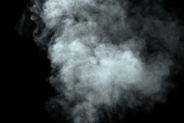istock Abstract  powder or smoke isolated on black background 1489337961