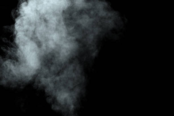 istock Abstract  powder or smoke isolated on black background 1489337967