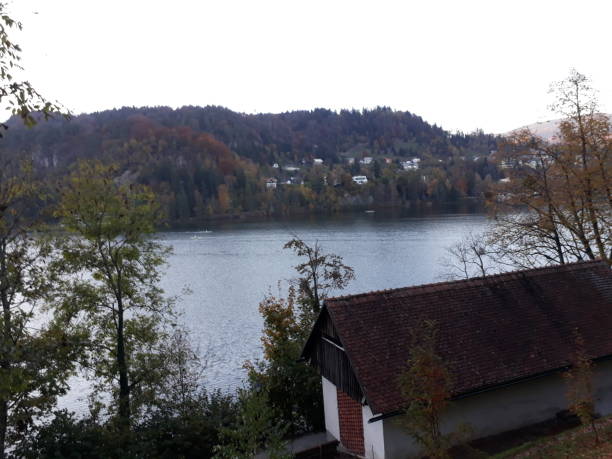istock Lake Bled at sunset in the fall of 2017 1489356075