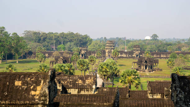 istock View on the surroundings from the angkor wat temple 1489356131