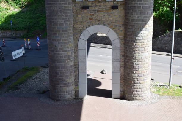 istock arch of a bridge pylon 1489360751