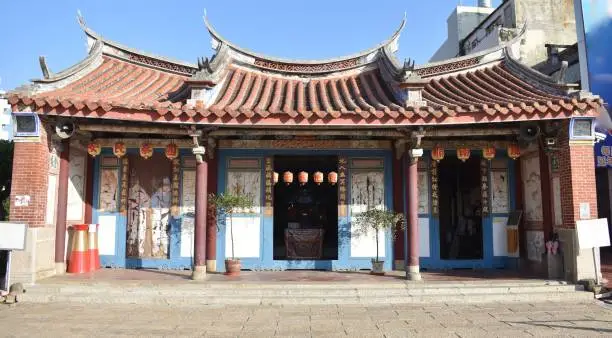 Traditional Chinese temple in Luang