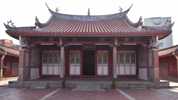 Small Chinese temple in Lukang