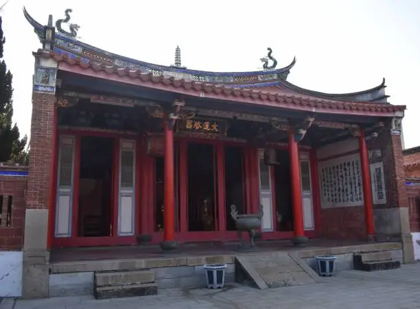 Traditional style Chinese temple in Lukang