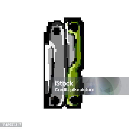 istock screwdriver knife tool game pixel art vector illustration 1489374347