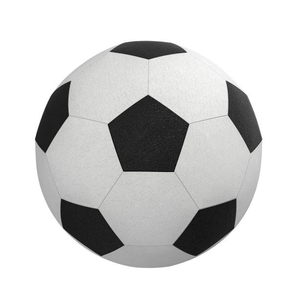 istock Soccer ball - classic. Isolated 1489381957