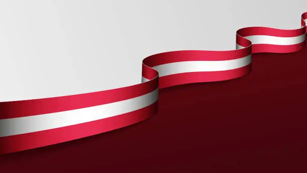 Vector illustration of EPS10 Vector Patriotic Background with Peru flag colors.