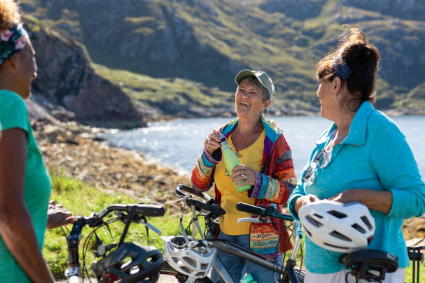 istock Taking a Break on a Bike Ride 1489399790