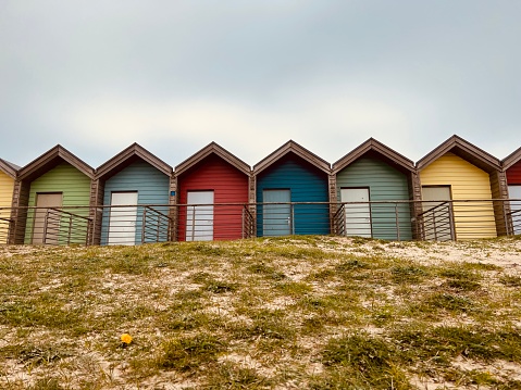 Beach huts