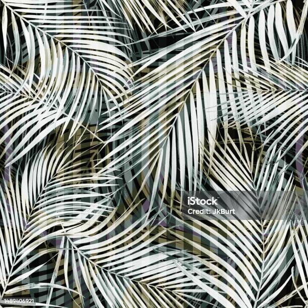 Palm Scale Pattern Palm Pattern Stock Illustration - Download Image Now - Computer Graphic ...