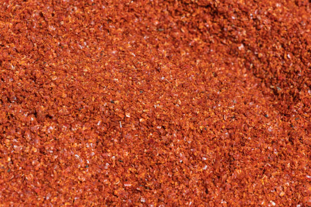 istock Ground hot red pepper. spice market. 1489417271