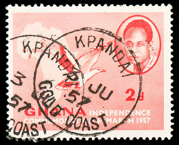 istock Ghana's postage stamp dedicated to independence 148941883
