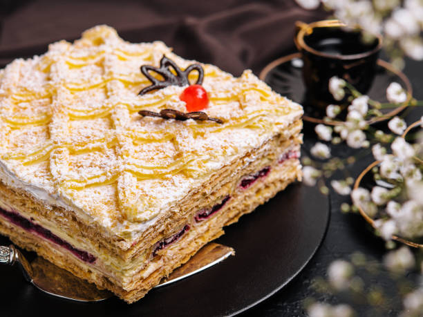istock cake with cream cheese filling and cherry 1489429998