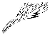 istock set of hand drawn vector doodle electric lightning bolt symbol sketch illustrations. thunder symbol doodle icon . 1489436563