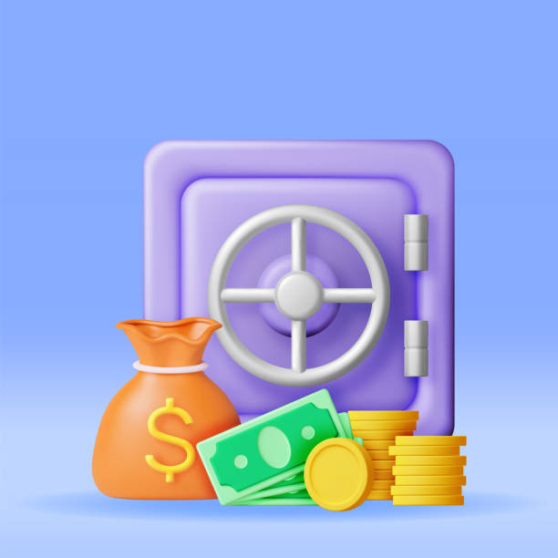istock 3d Safe Box Full of Money Isolated 1489441036